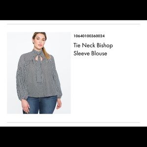 Tie Neck Bishop Sleeve Dress size 24